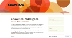 Desktop Screenshot of anoveltea.wordpress.com