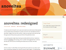 Tablet Screenshot of anoveltea.wordpress.com