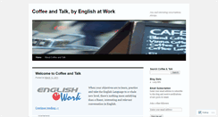 Desktop Screenshot of coffeeandtalk.wordpress.com