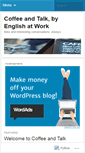 Mobile Screenshot of coffeeandtalk.wordpress.com