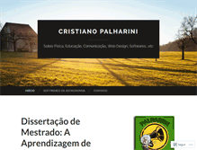 Tablet Screenshot of cristianopalharini.wordpress.com
