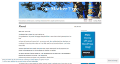 Desktop Screenshot of mothertreeindia.wordpress.com
