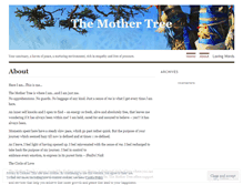 Tablet Screenshot of mothertreeindia.wordpress.com