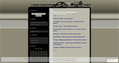 Desktop Screenshot of musiccolection.wordpress.com
