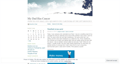 Desktop Screenshot of mydadhascancer.wordpress.com