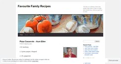 Desktop Screenshot of favouritefamilyrecipes.wordpress.com