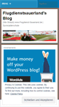 Mobile Screenshot of flugdienstsauerland.wordpress.com