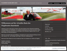 Tablet Screenshot of flugdienstsauerland.wordpress.com