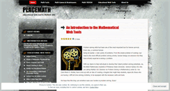 Desktop Screenshot of placemath.wordpress.com