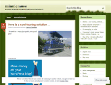 Tablet Screenshot of minniemuse.wordpress.com