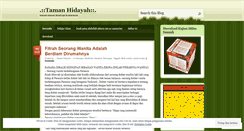 Desktop Screenshot of bloghidayah.wordpress.com