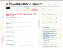 Tablet Screenshot of ankaranobetcieczane.wordpress.com