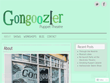 Tablet Screenshot of gongoozle.wordpress.com