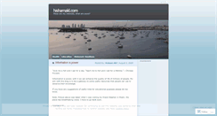 Desktop Screenshot of hishamakl.wordpress.com