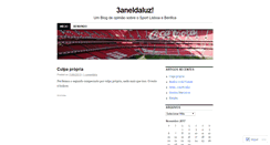 Desktop Screenshot of 3aneldaluz.wordpress.com
