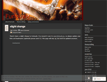 Tablet Screenshot of furiously.wordpress.com