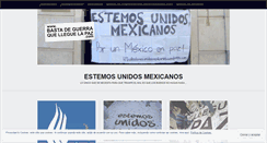 Desktop Screenshot of estemosunidosmexicanos.wordpress.com