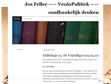 Tablet Screenshot of josfeller.wordpress.com