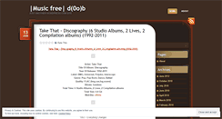 Desktop Screenshot of hakarumusic.wordpress.com