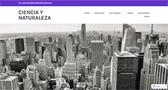 Desktop Screenshot of cienciaynaturaleza.wordpress.com