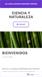 Mobile Screenshot of cienciaynaturaleza.wordpress.com
