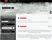 Tablet Screenshot of bandani.wordpress.com