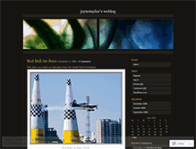 Tablet Screenshot of jaynetaylor.wordpress.com