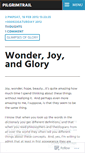 Mobile Screenshot of pilgrimtrail.wordpress.com