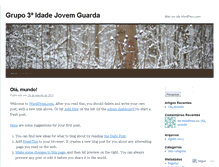 Tablet Screenshot of andreaguimaraes08.wordpress.com