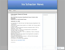 Tablet Screenshot of iraschacter.wordpress.com