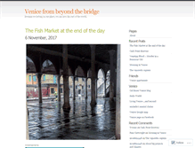 Tablet Screenshot of beyondthebridge.wordpress.com
