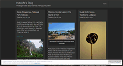 Desktop Screenshot of indolife.wordpress.com