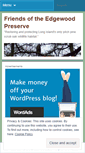 Mobile Screenshot of edgewoodpreserve.wordpress.com