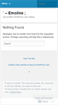 Mobile Screenshot of emoline.wordpress.com