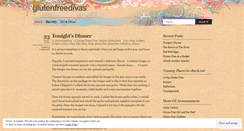 Desktop Screenshot of glutenfreedivas.wordpress.com