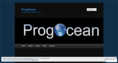 Desktop Screenshot of progocean.wordpress.com