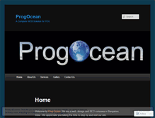 Tablet Screenshot of progocean.wordpress.com