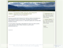 Tablet Screenshot of healthcarelaw.wordpress.com