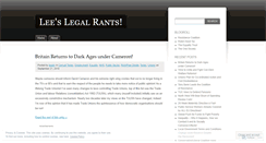 Desktop Screenshot of legalx.wordpress.com