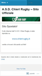 Mobile Screenshot of chierirugby.wordpress.com