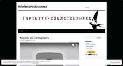 Desktop Screenshot of infiniteconsciousness.wordpress.com