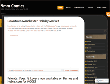Tablet Screenshot of 9mmcomics.wordpress.com