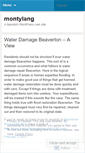 Mobile Screenshot of montylang.wordpress.com