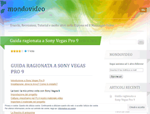 Tablet Screenshot of mondovideo.wordpress.com