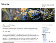 Tablet Screenshot of fastpray.wordpress.com