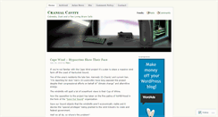 Desktop Screenshot of cranialcavity.wordpress.com
