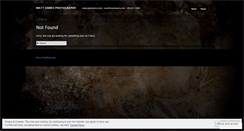 Desktop Screenshot of mattdames.wordpress.com