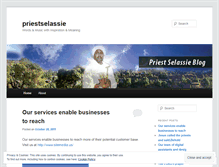 Tablet Screenshot of priestselassie.wordpress.com