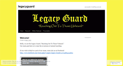 Desktop Screenshot of legacyguard.wordpress.com