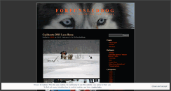 Desktop Screenshot of forfunsleddog.wordpress.com